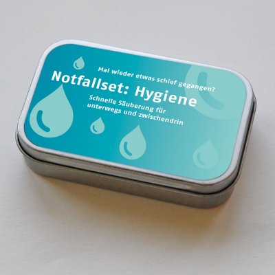 Notfallset: Hygiene